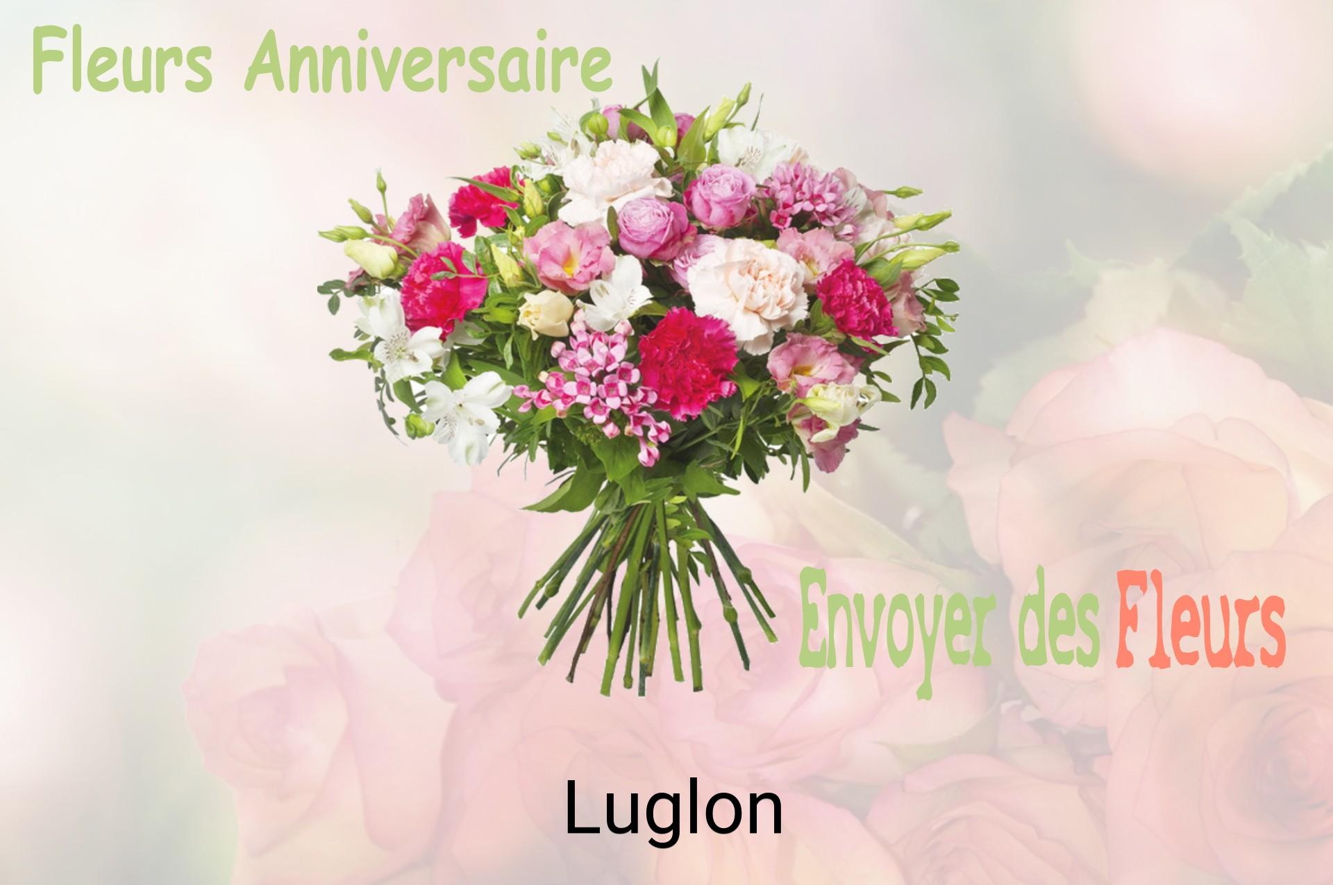 Bouquet de fleurs d’anniversaire livré à Luglon