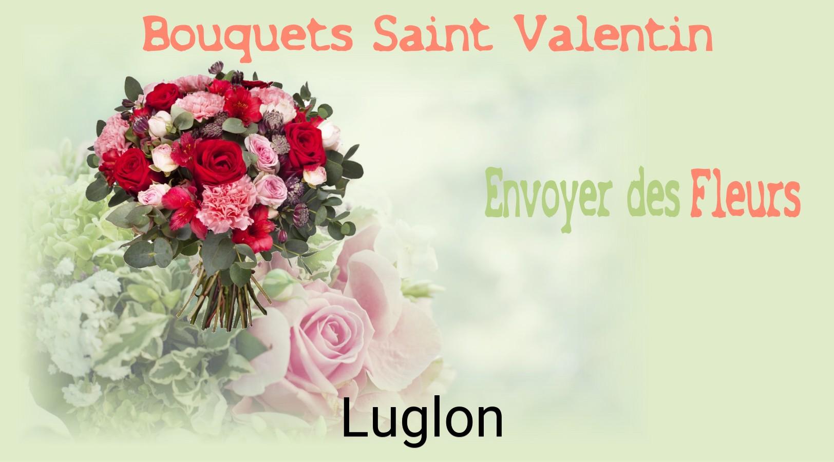 Roses de Saint-Valentin livrées à Luglon