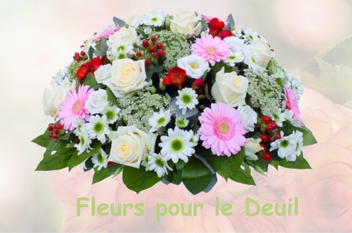 fleurs deuil LUGLON